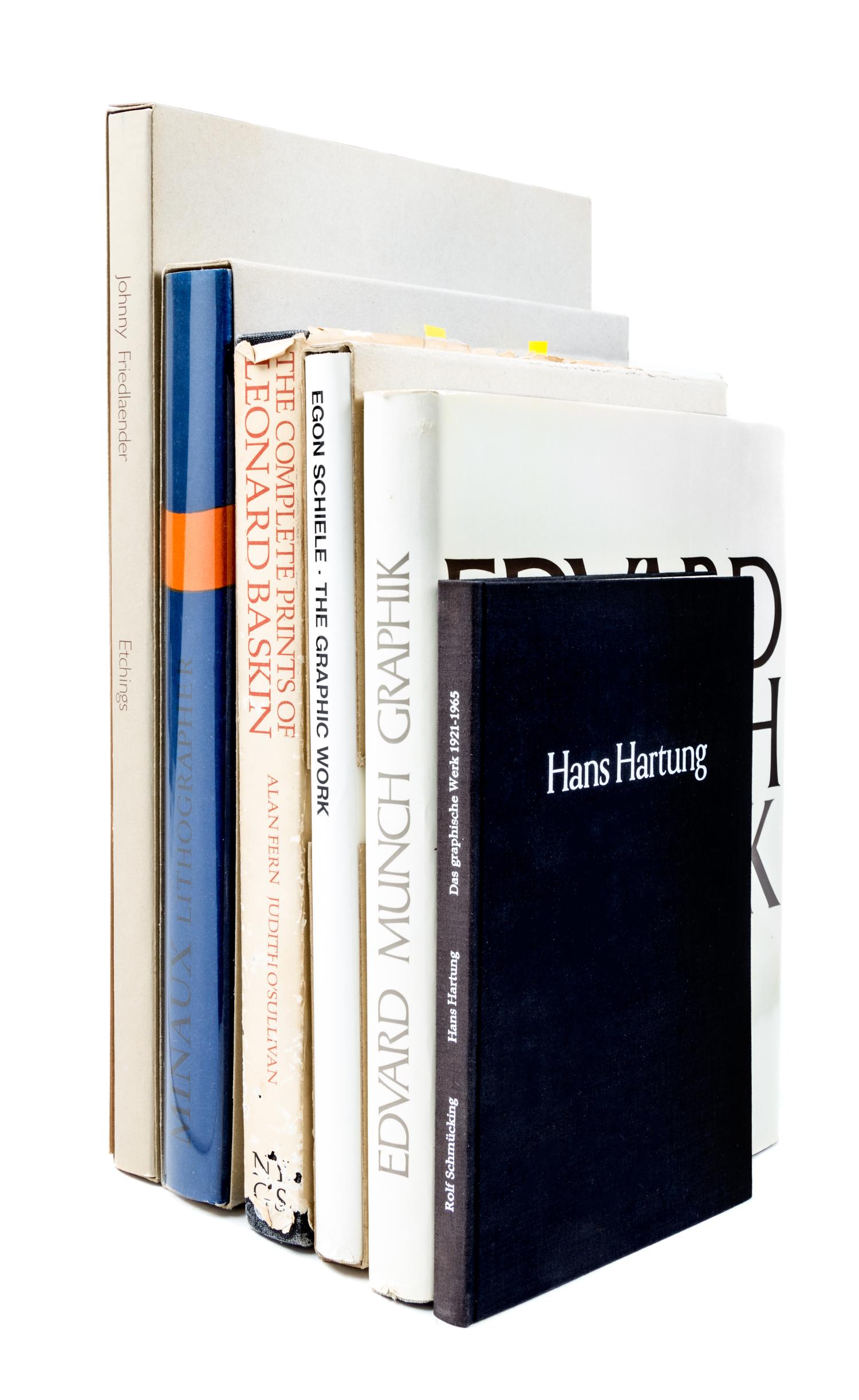 (ART) A group of 11 catalogue raisonnes.