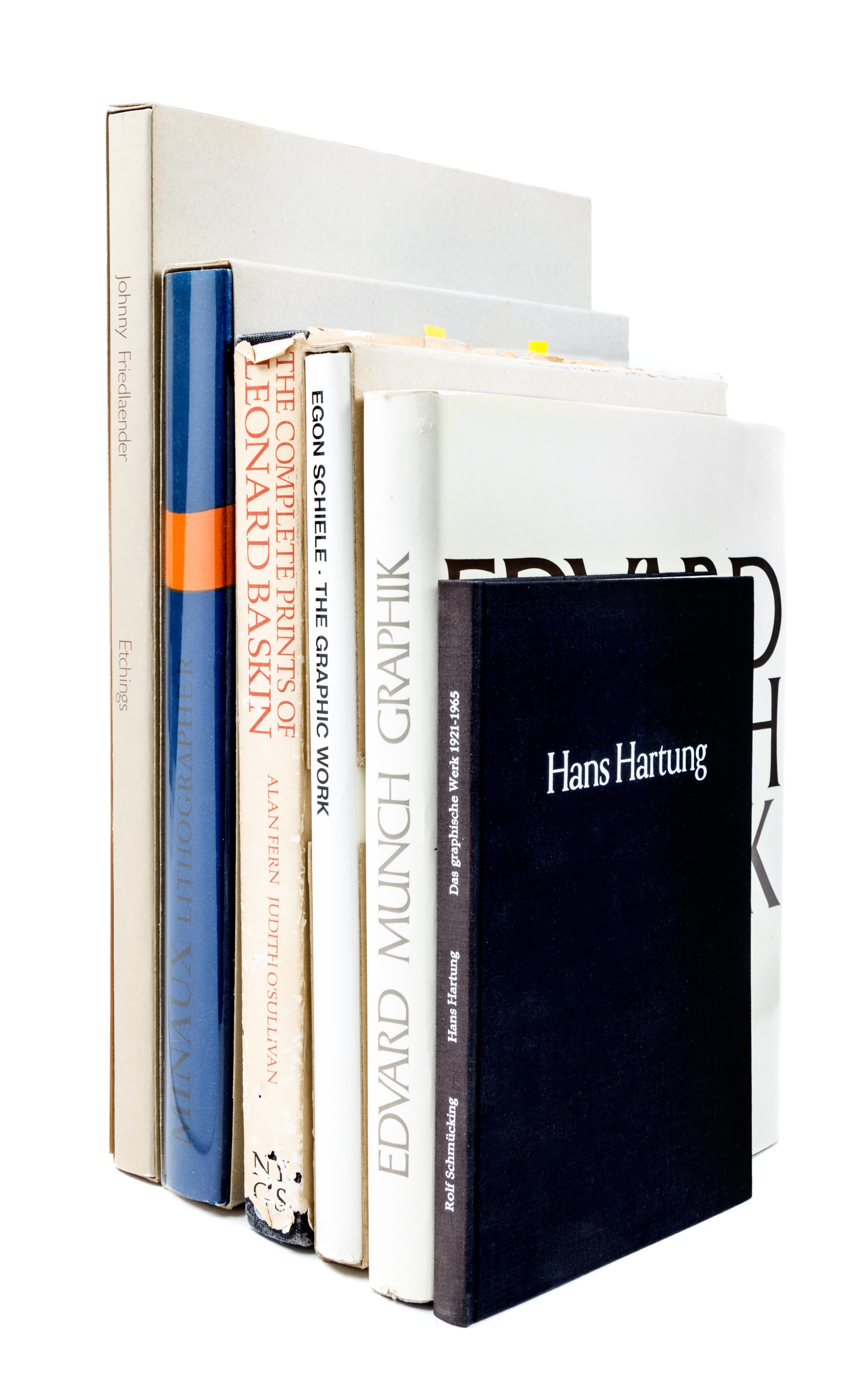 (ART) A group of 11 catalogue raisonnes.