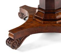 A Regency Style Mahogany Tilt-Top Center Table