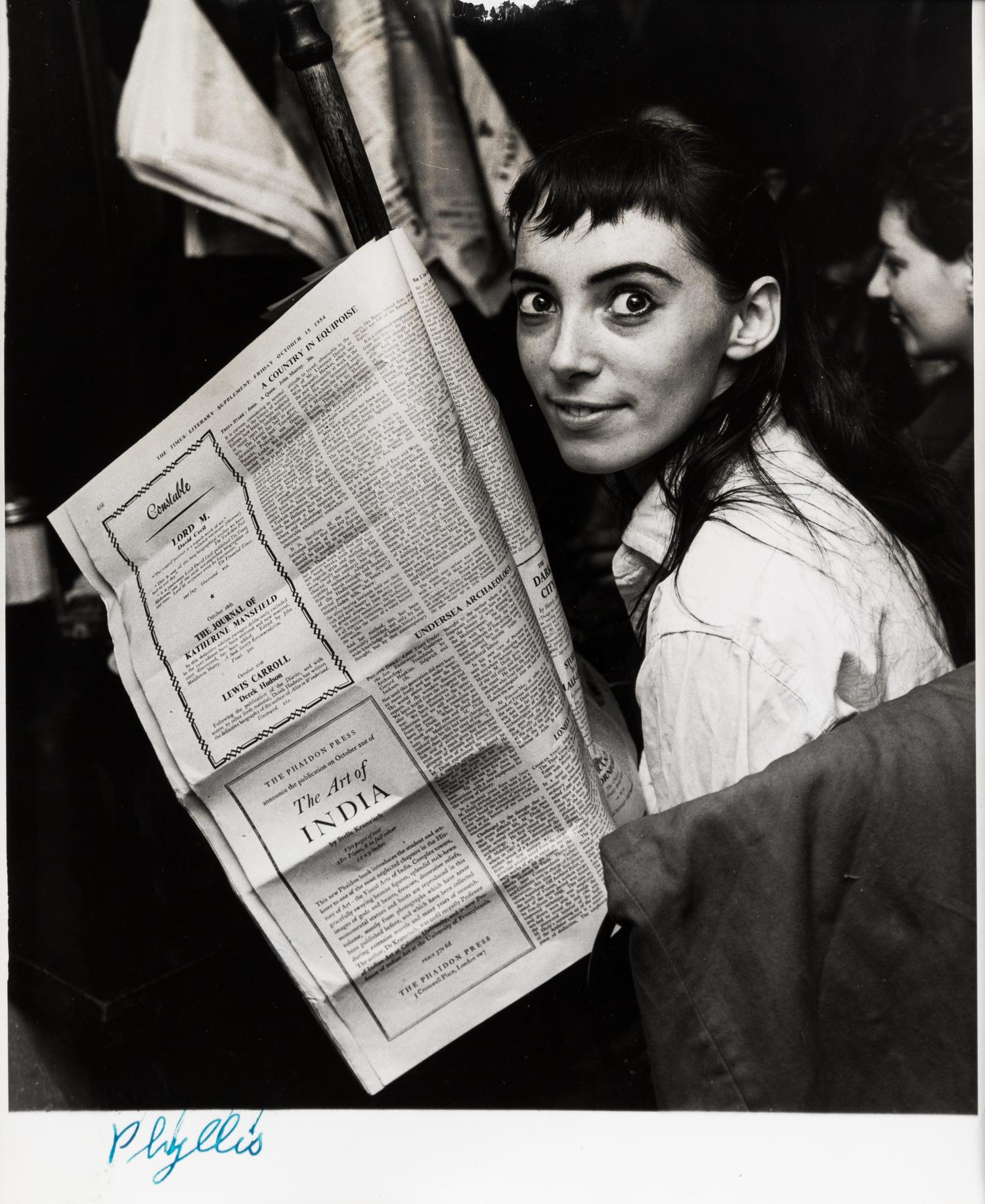 Weegee, (American, 1899-1968), Woman Viewing Picasso Painting at the Tate, 1960 together with 29 other gelatin silver prints by the art
