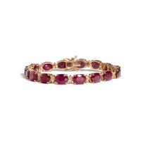 COMPOSITE GEM AND DIAMOND BRACELET