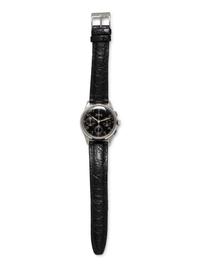 BENRUS, STAINLESS STEEL 'SKY CHIEF' CHRONOGRAPH WATCH
