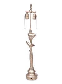 A Diego Giacometti Style Composition "Sirmos" Table Lamp