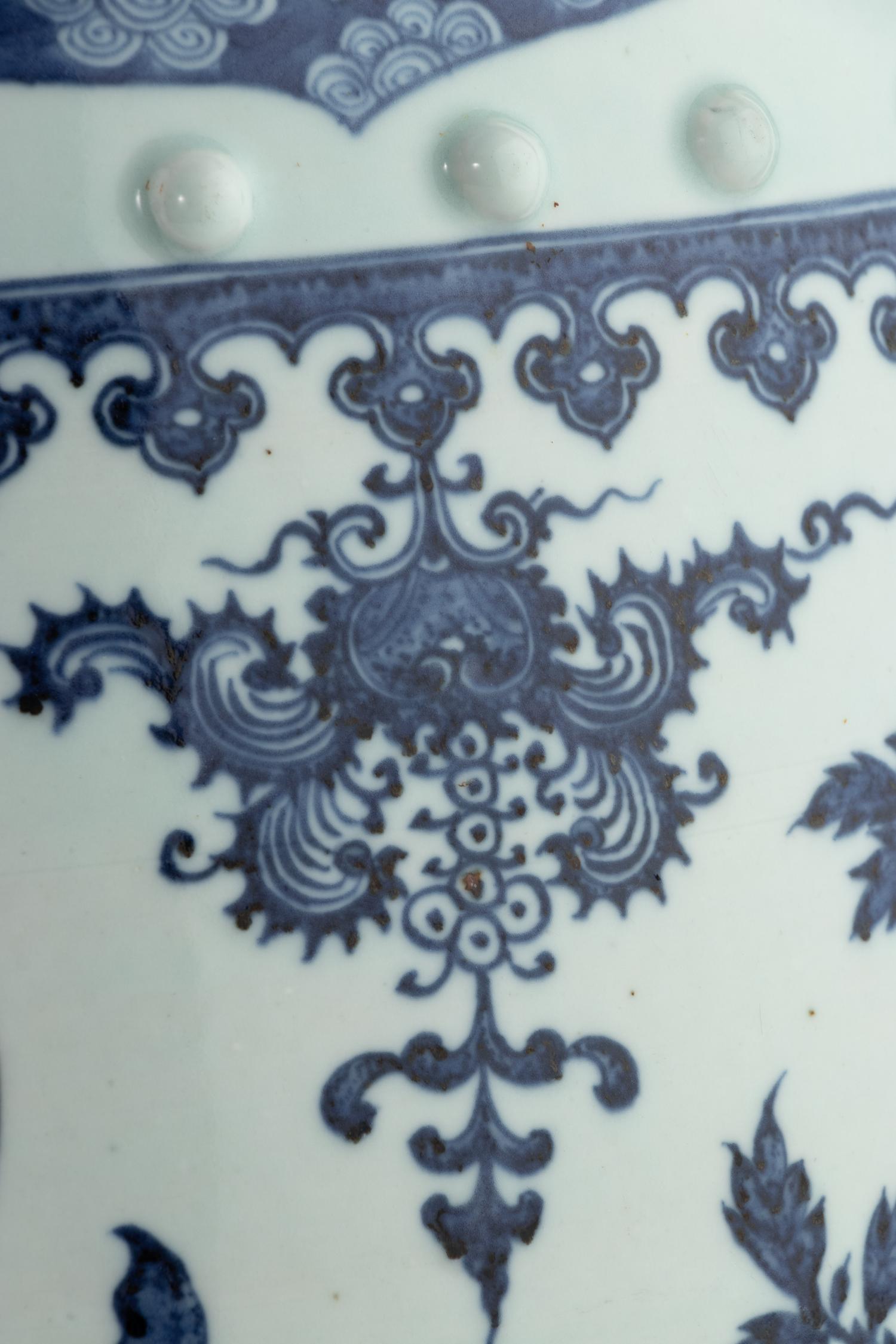 A Pair of Chinese Porcelain Garden Seats