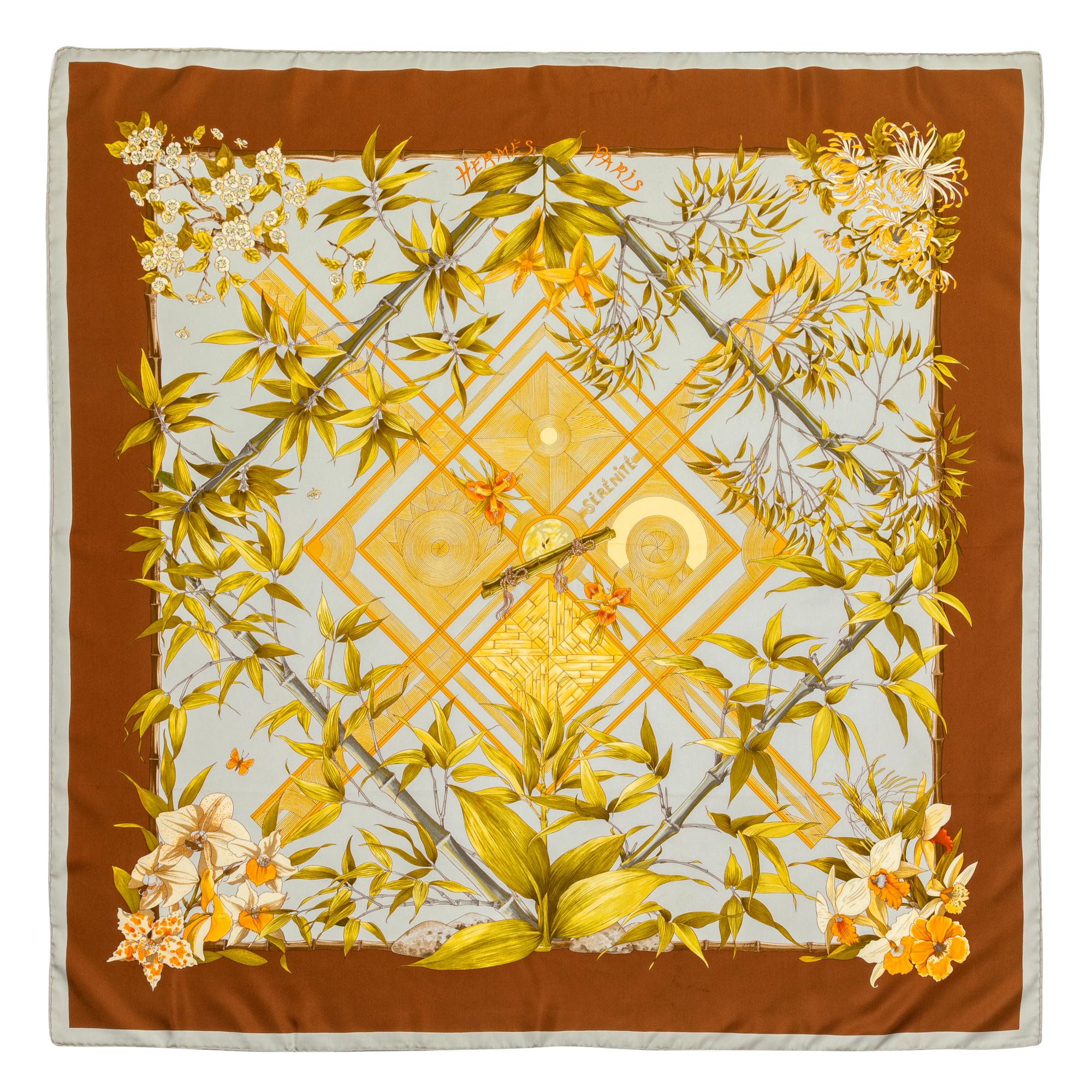 Hermès 90cm Silk Scarf
