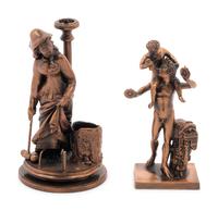 Two Continental Bronze Figures