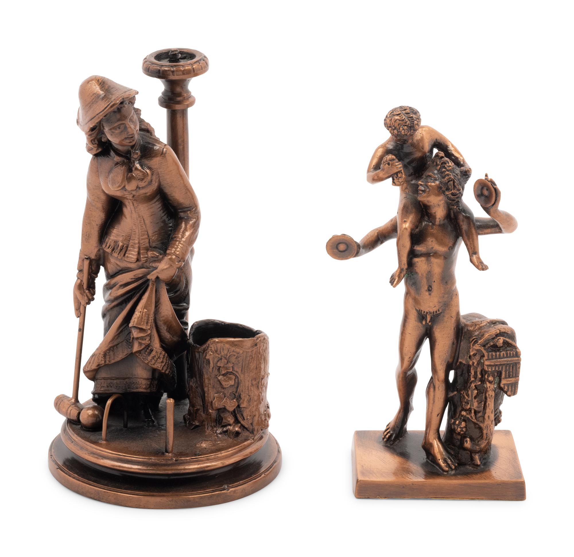 Two Continental Bronze Figures