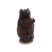 A Gold and Diamond Mounted Carved Hardstone Hand-Seal