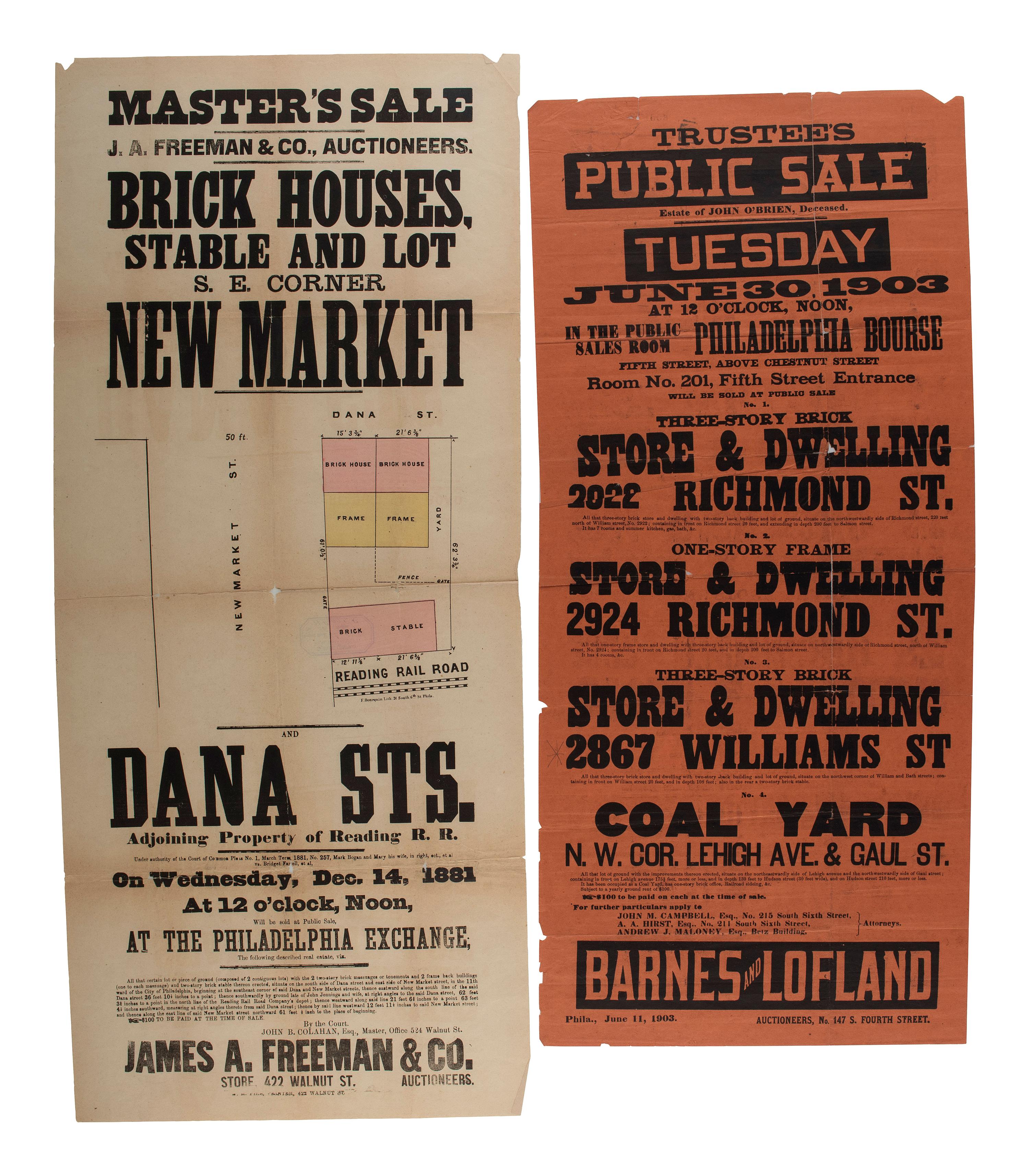 [MAPS] - [WESTERN EXPANSION]. A railway broadside and pocket maps of Hudson River, California, and Iowa.