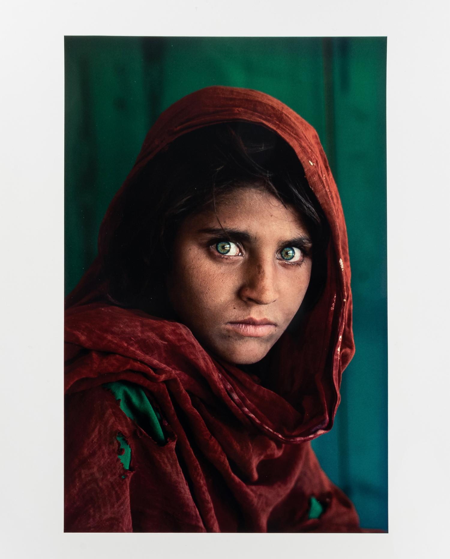 Steve McCurry (born 1950) Sharbat Gula, Afghan Girl, Pakistan, 1985