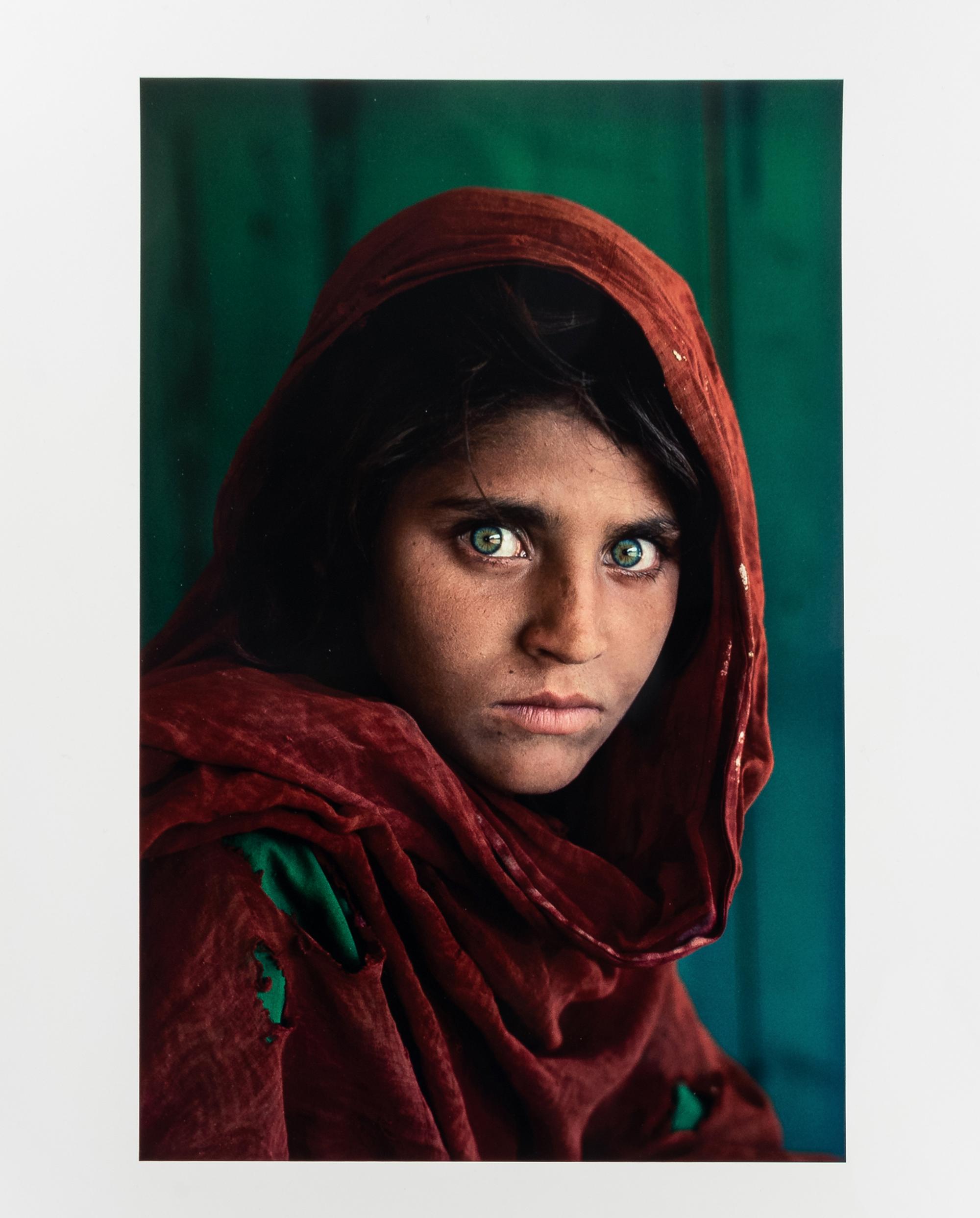 Steve McCurry (born 1950) Sharbat Gula, Afghan Girl, Pakistan, 1985
