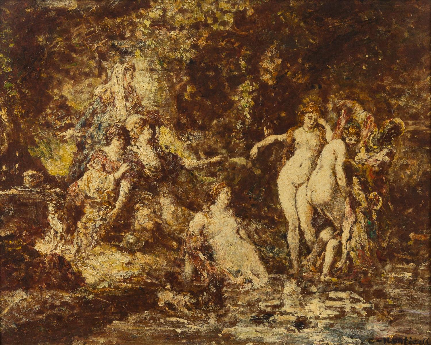 Adolphe Joseph Thomas Monticelli, (French, 1824-1886), Untitled