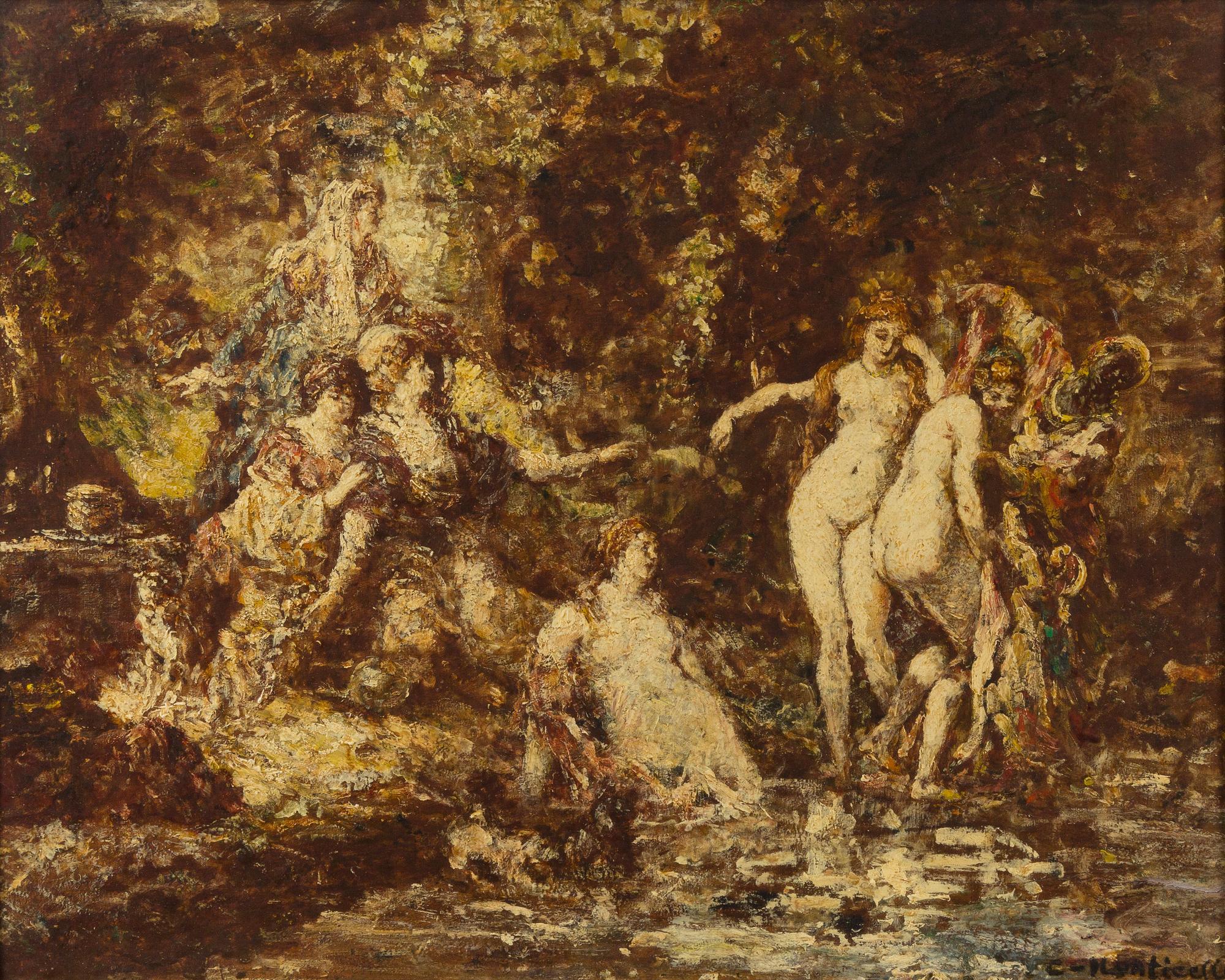 Adolphe Joseph Thomas Monticelli, (French, 1824-1886), Untitled