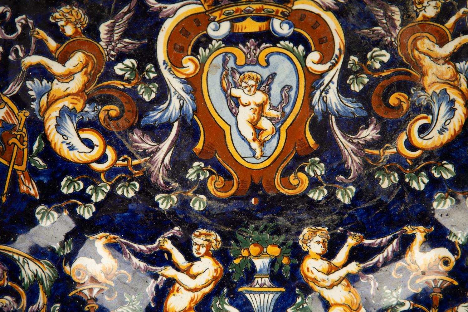 Five Italian Majolica Items — 20TH CENTURY