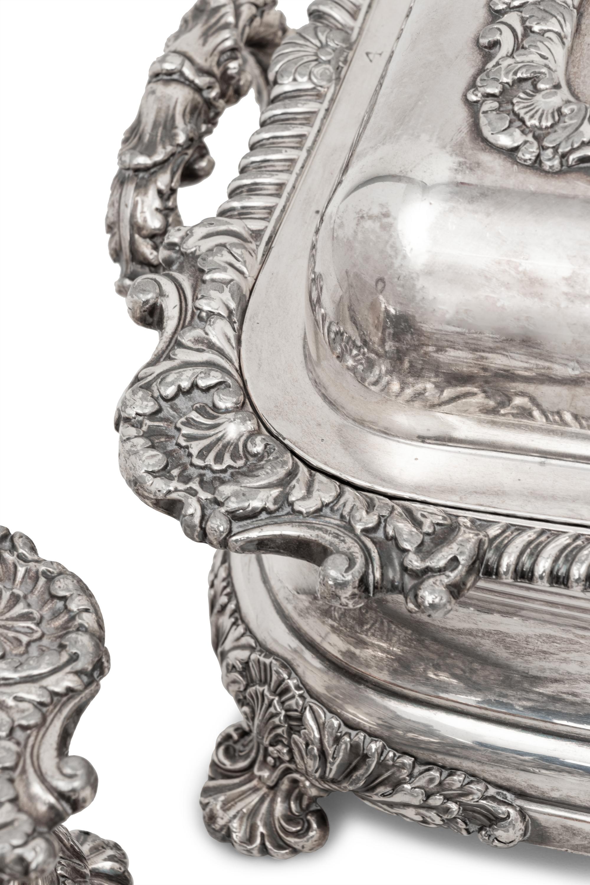 A Collection of Nine Silver-Plate Table Articles