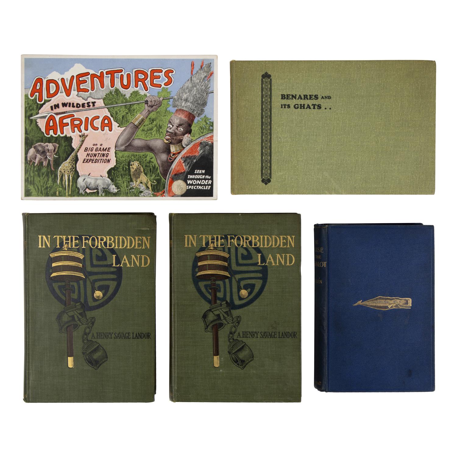 [Travel & Exploration]. A group of 4 titles, comprising: