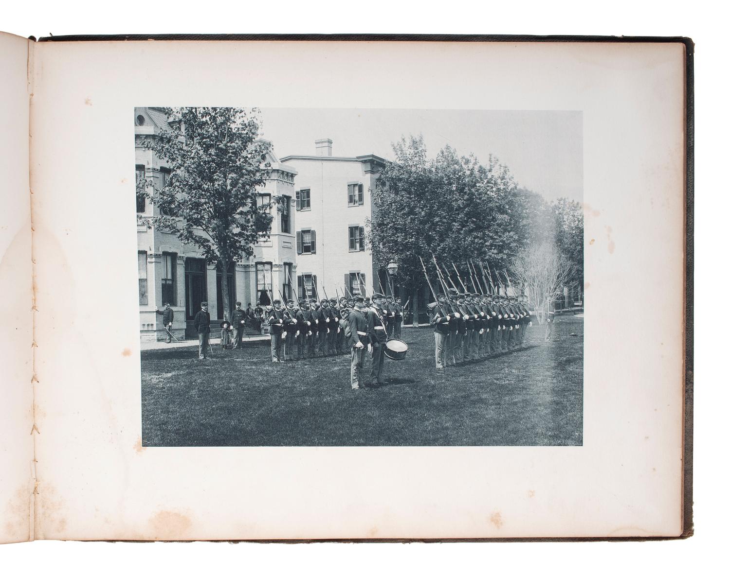 [MILITARIA]. United States Naval Academy Annapolis, MD . New York: E.H. Hart, ca 1887.