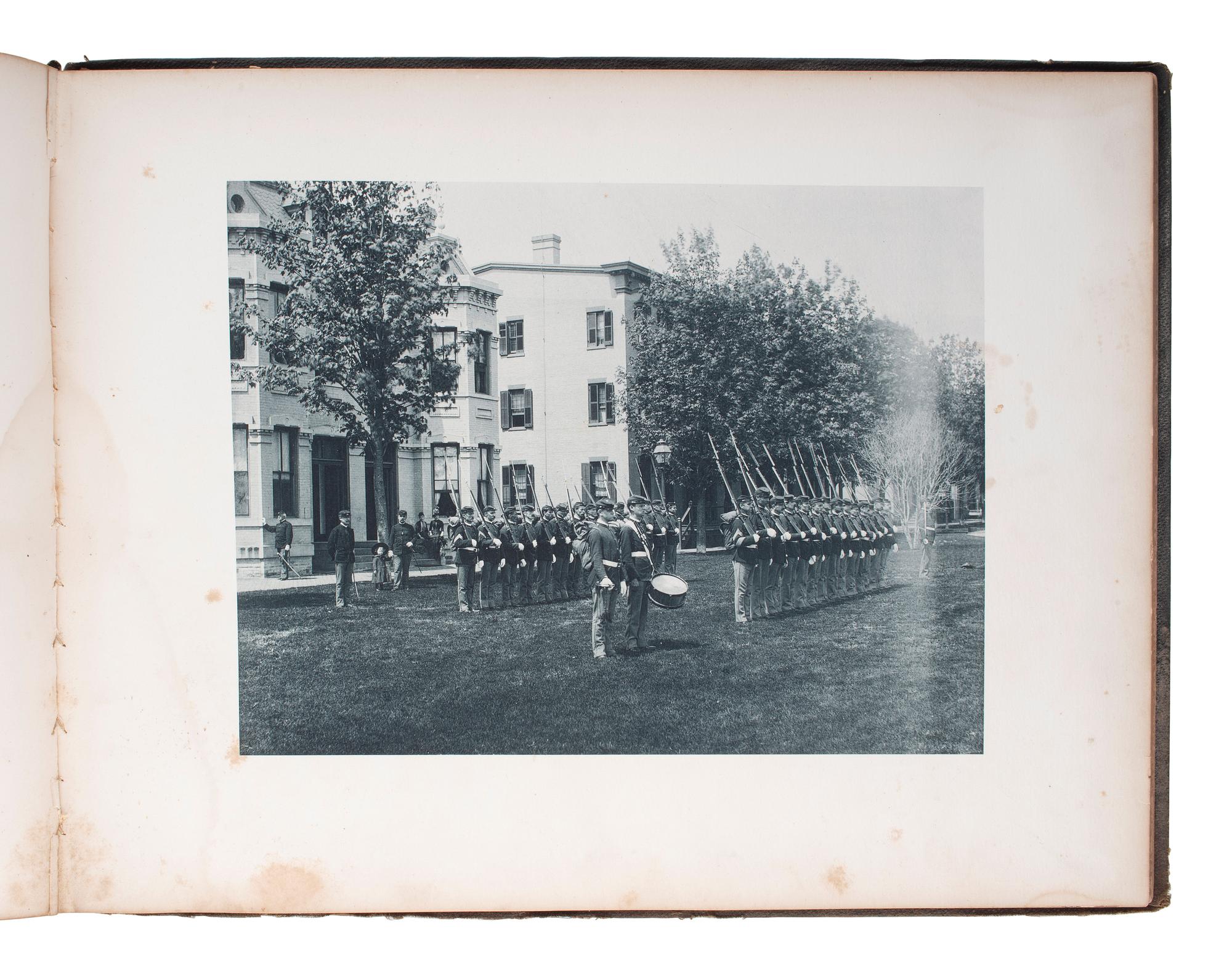 [MILITARIA]. United States Naval Academy Annapolis, MD . New York: E.H. Hart, ca 1887.