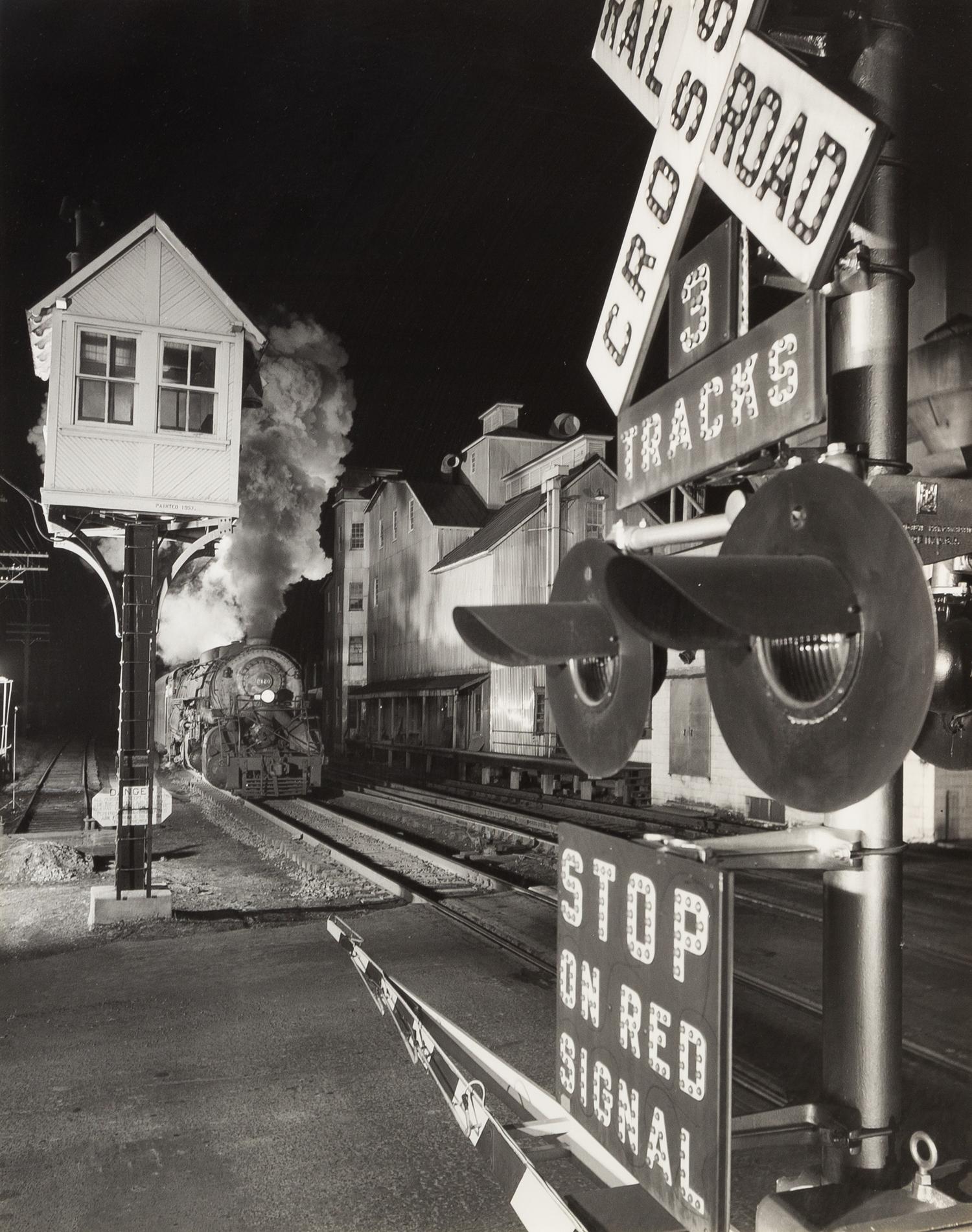 O. Winston Link, (American, 1914-2001), Luray Crossing, Virginia 1958
