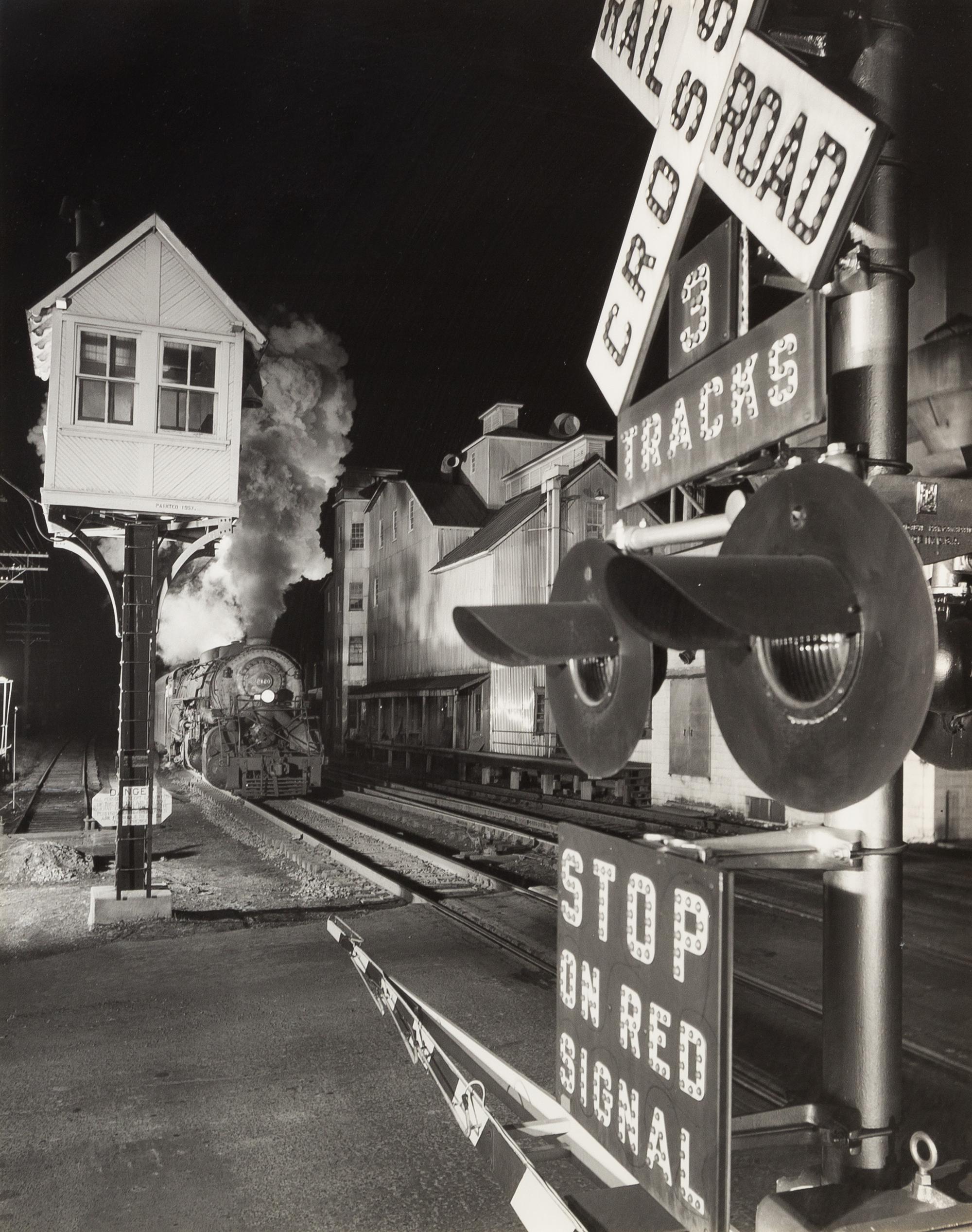 O. Winston Link, (American, 1914-2001), Luray Crossing, Virginia 1958