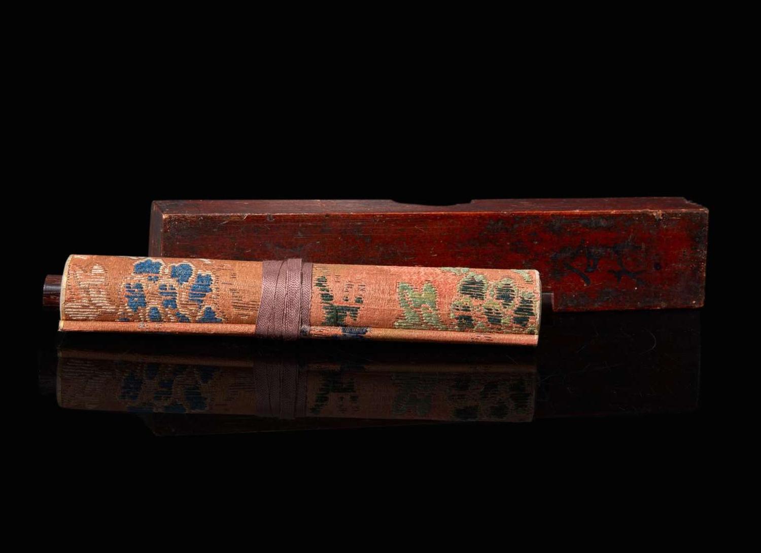 Chinese School, Qing dynasty, handscroll 狩獵圖 清