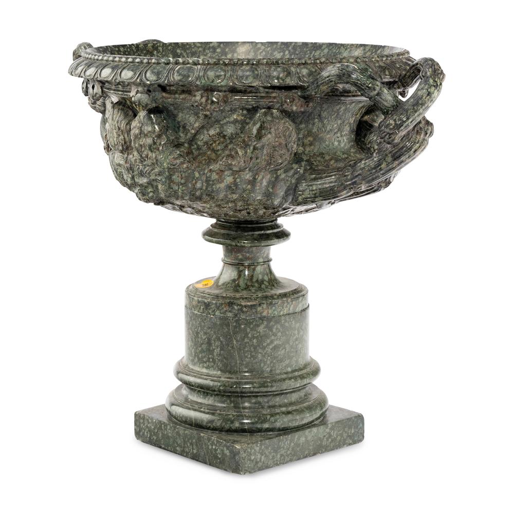 An Italian Neoclassical Marble Model of the Warwick Vase