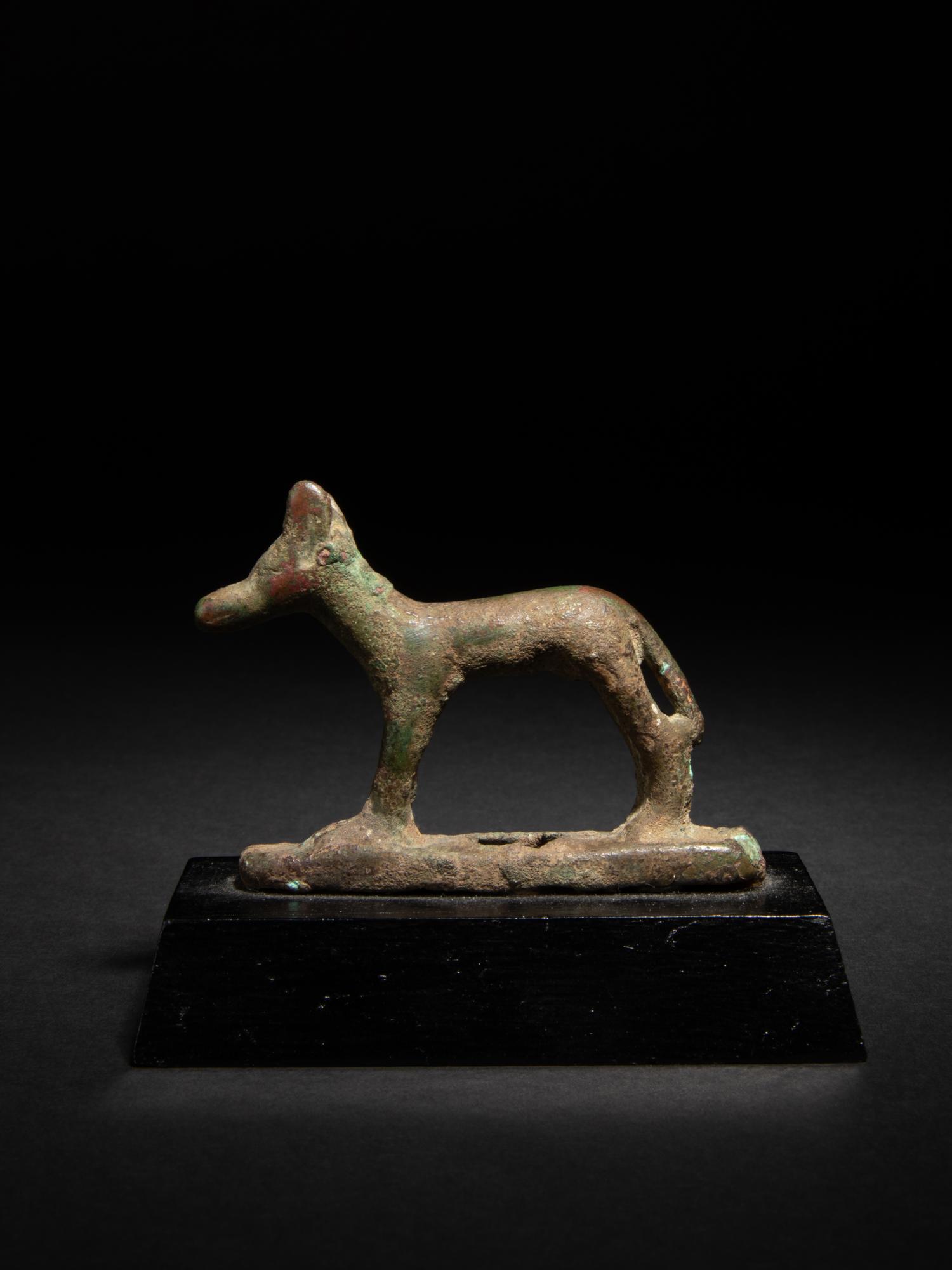 An Egyptian Bronze Wepwawet