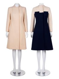 Two Pauline Trigère Coats, 1960s