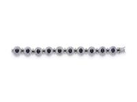 SAPPHIRE AND DIAMOND BRACELET