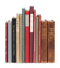 [ROWFANT CLUB]. A large group of approximately 56 works in 58 volumes from the Rowfant Club and other Ohio printers, comprising: