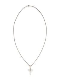 DIAMOND CROSS PENDANT NECKLACE