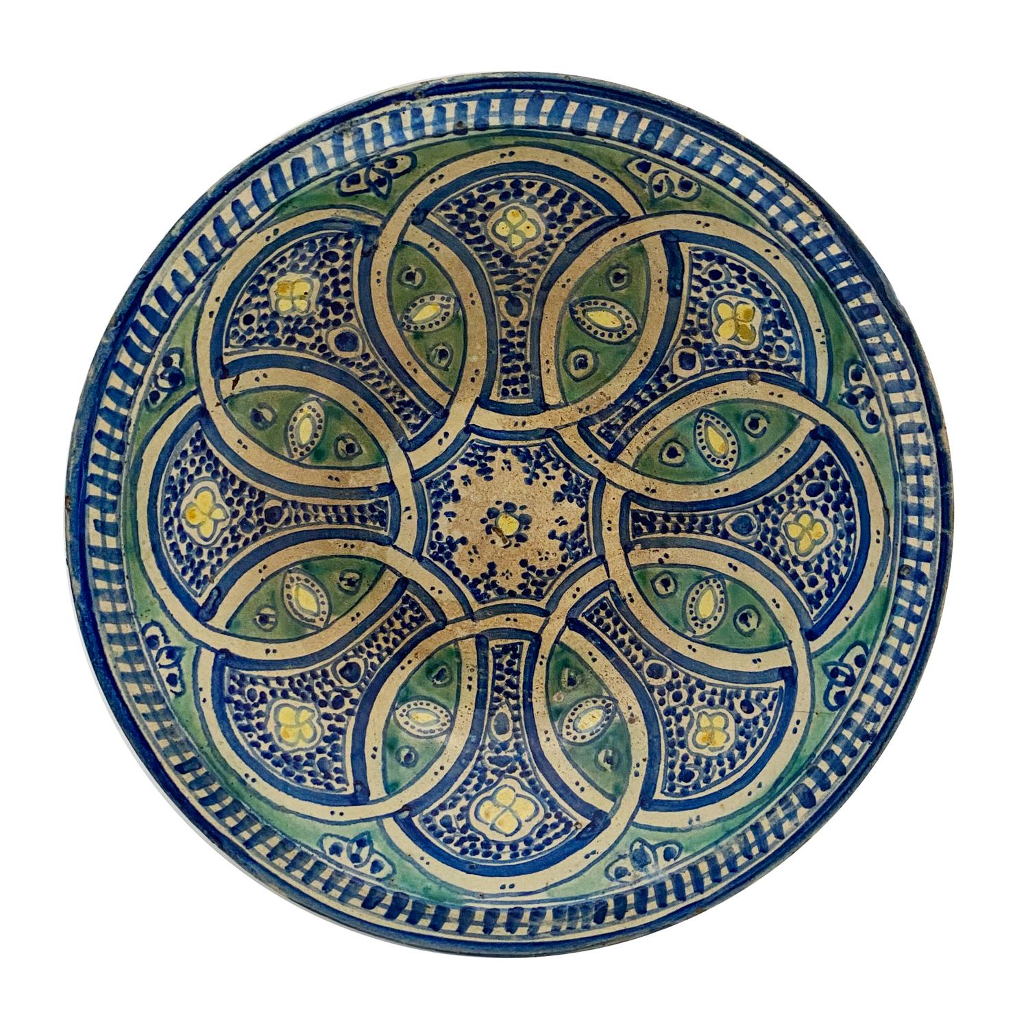 Two Large Mexican Pottery Bowls