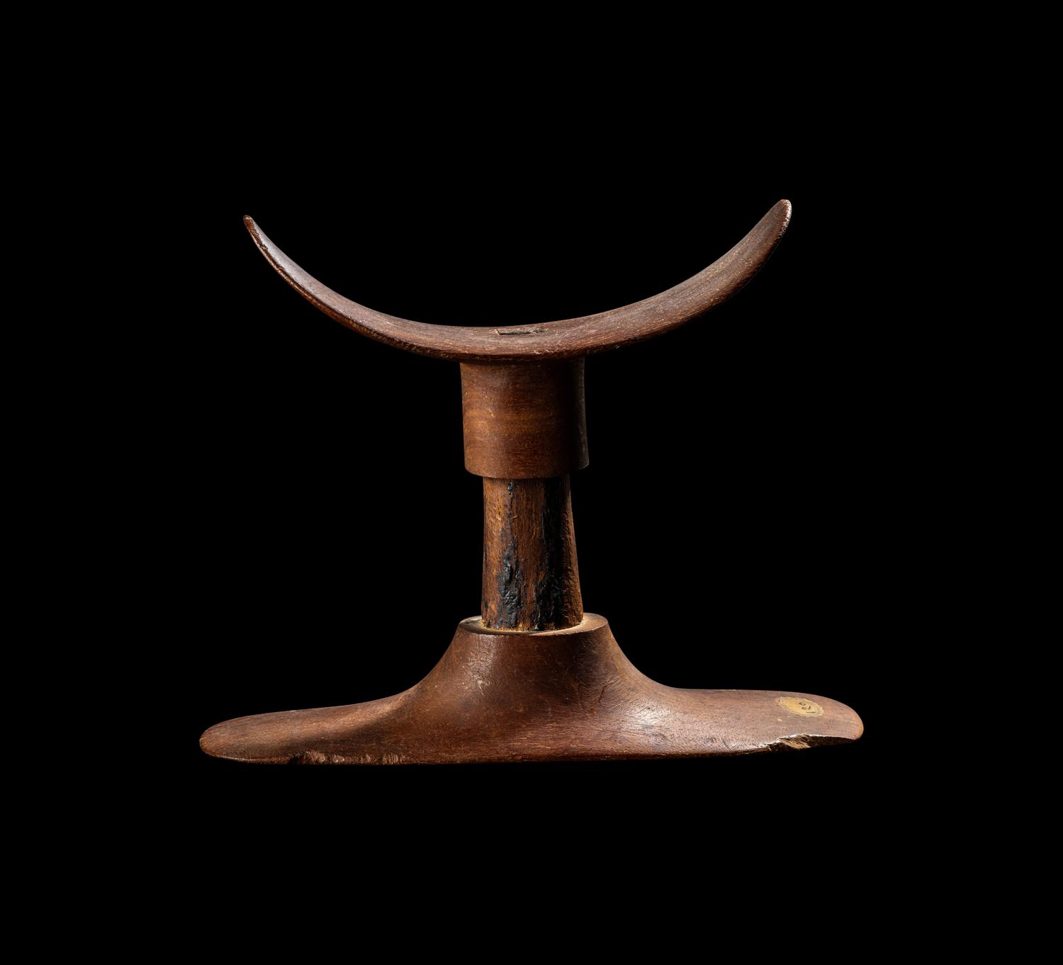 An Egyptian Wood Headrest