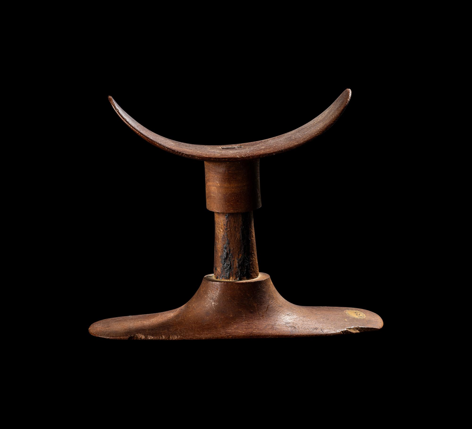 An Egyptian Wood Headrest