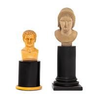 Two Grand Tour Style Small Busts