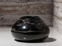 Blackware Pottery Jar