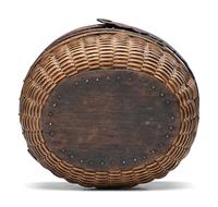 A Nantucket 'Double Lollipop' Woven Basket