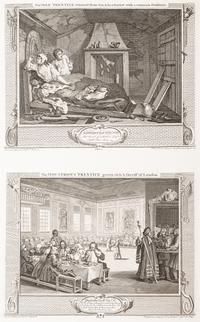 Industry and Idleness (the complete set of 12 prints)