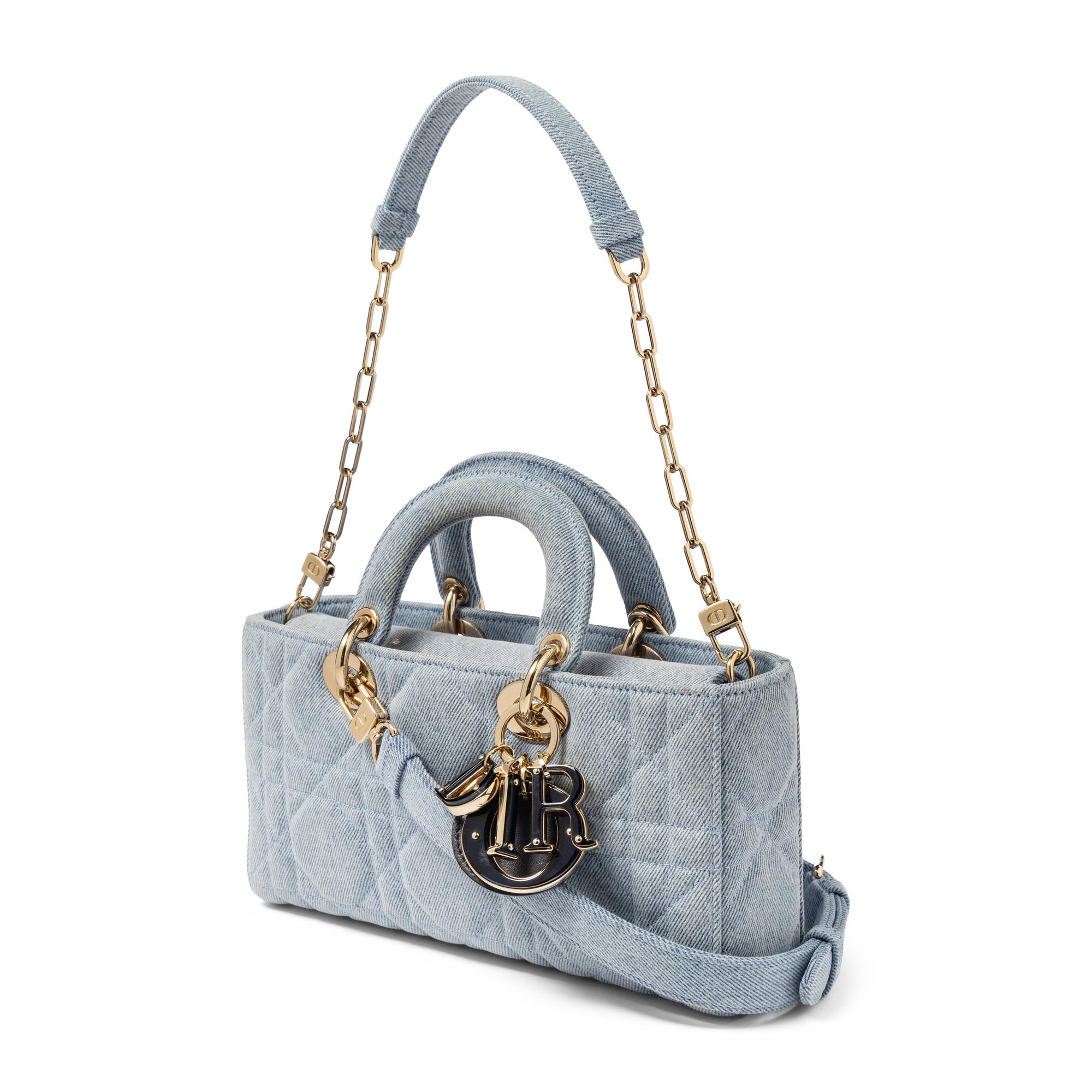 CHRISTIAN DIOR, DENIM LADY D-JOY BAG