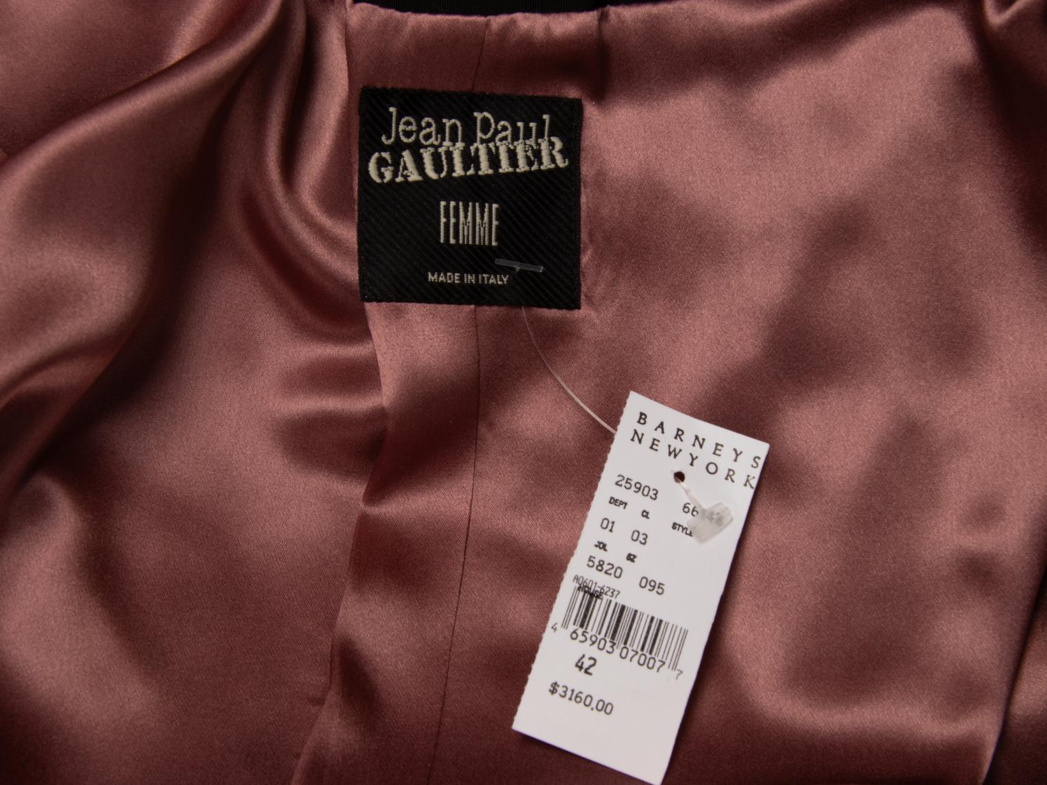Jean Paul Gaultier, Pleated Collar Trench Coat