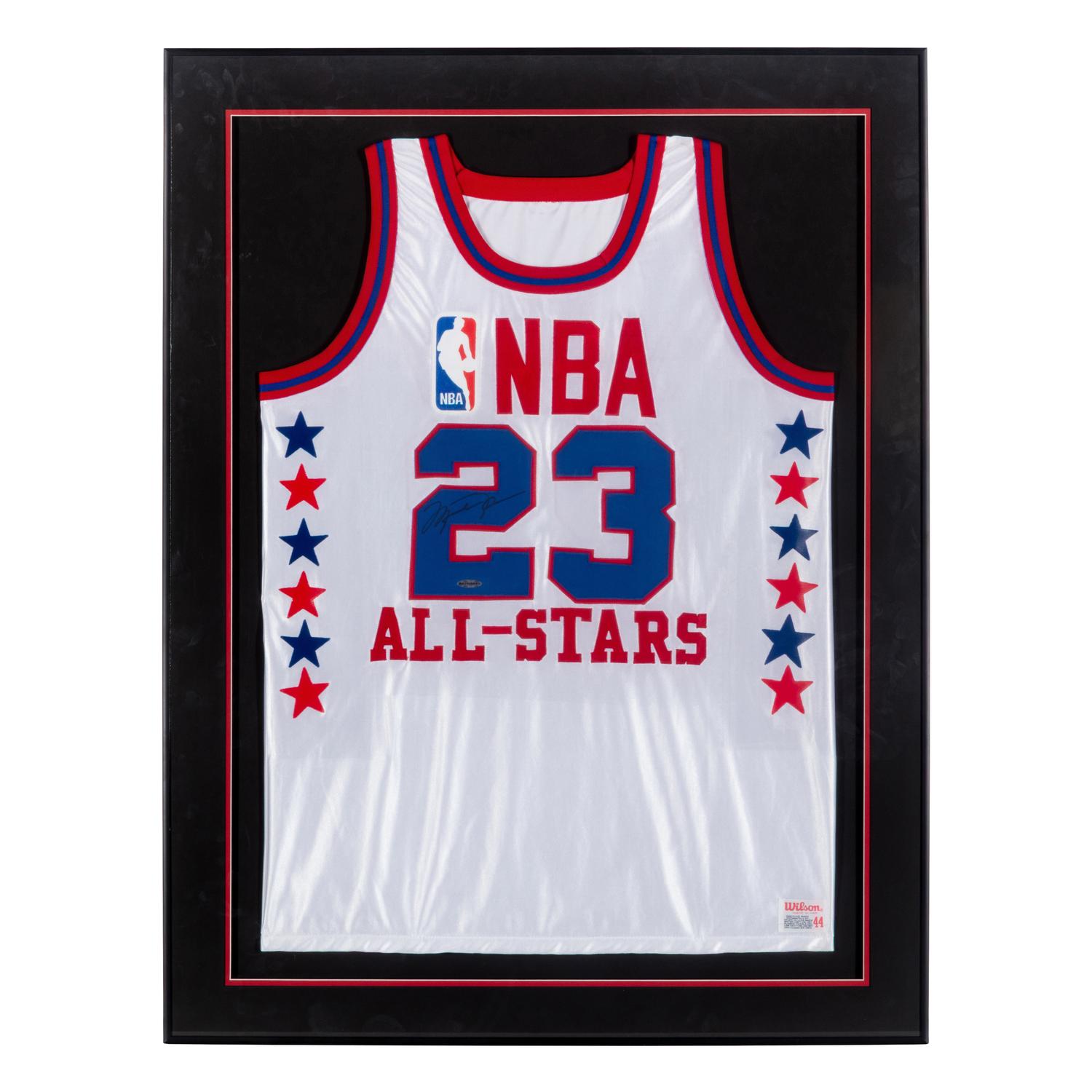 A Michael Jordan Signed Autograph NBA All-Star Jersey (Upper Deck Authenticated Hologram)