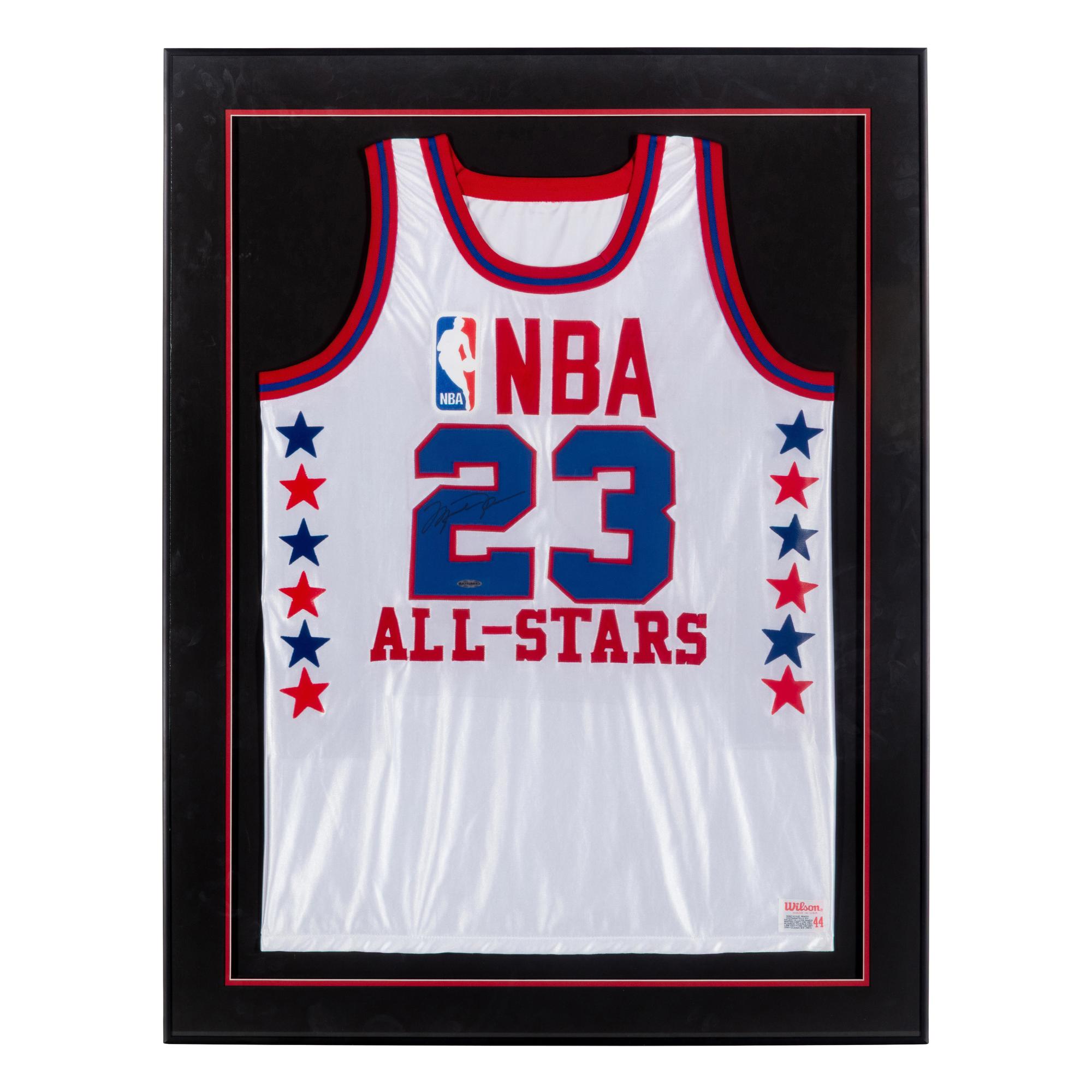A Michael Jordan Signed Autograph NBA All-Star Jersey (Upper Deck Authenticated Hologram)
