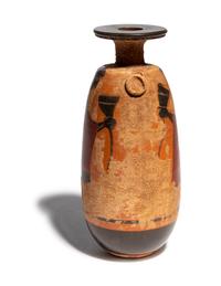 An Attic Style Black-Figured Alabastron