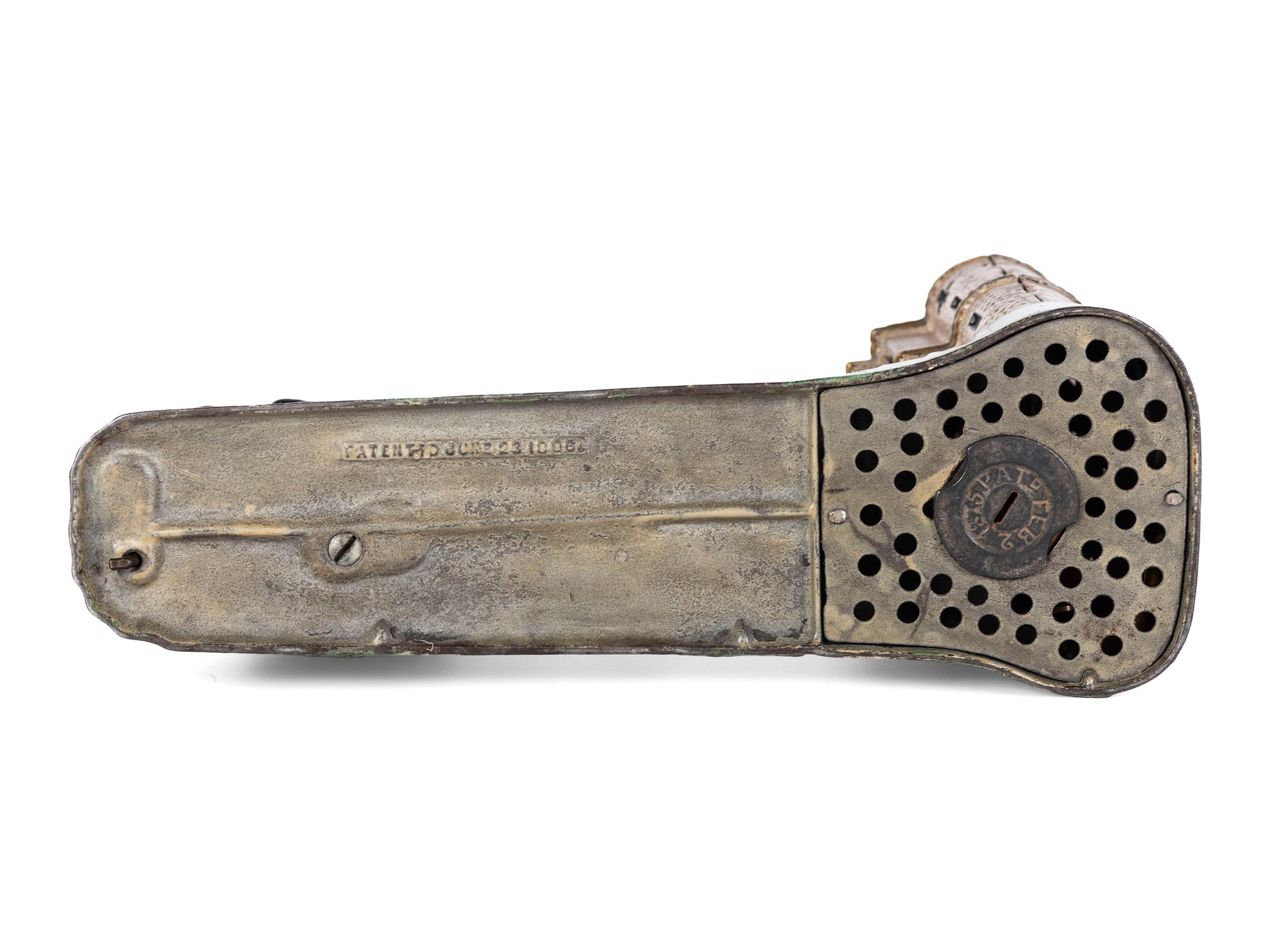 A J. and E. Stevens 'William Tell' Cast Iron Mechanical Bank