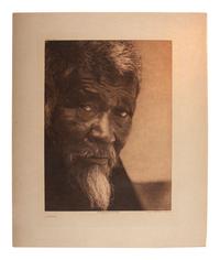 CURTIS, Edward (1868-1952). A group of 18 photogravure portraits.