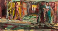 Robert Barnes, (American, b. 1934), Jealousy, 1992