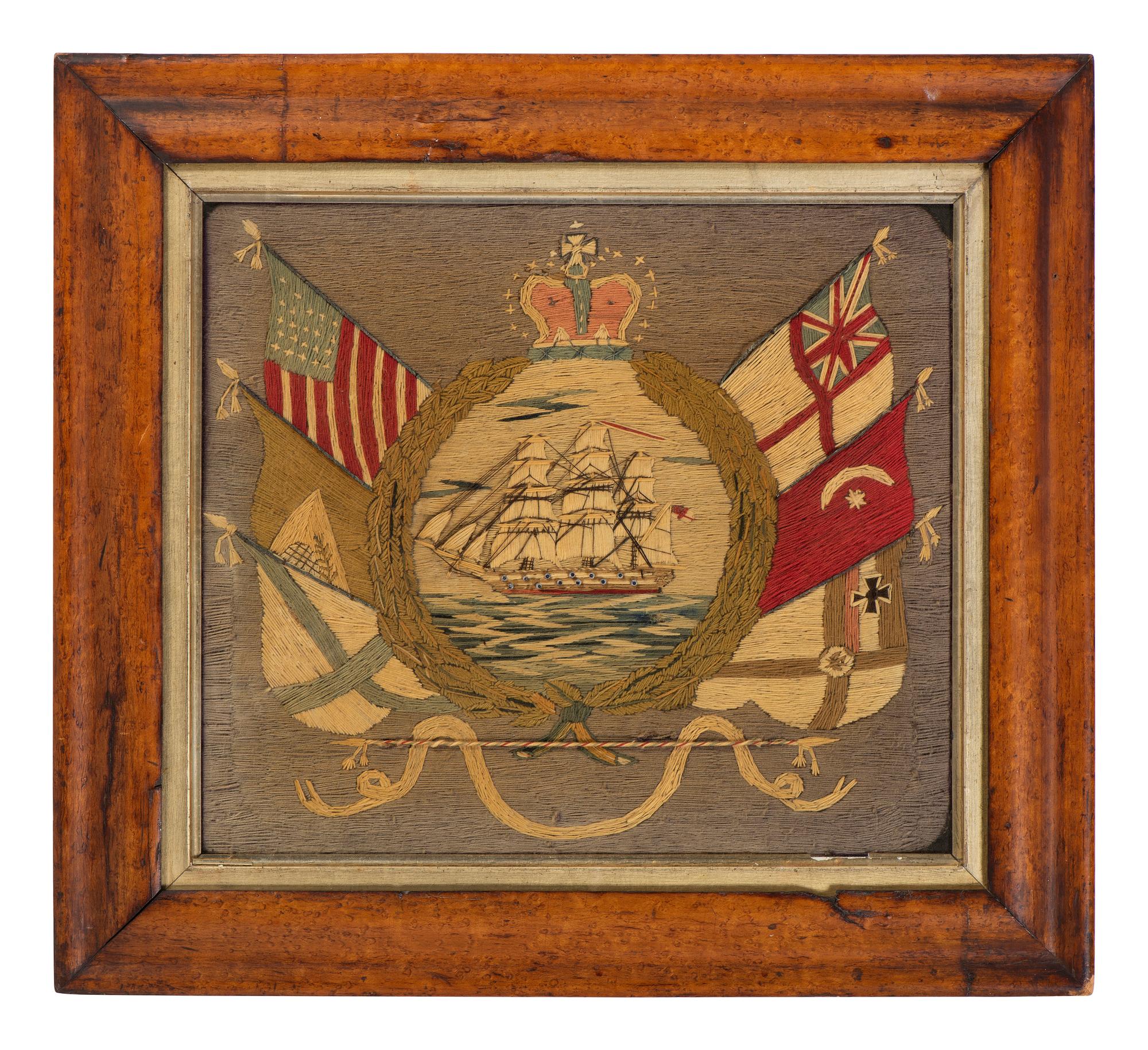 A British Woolwork Picture