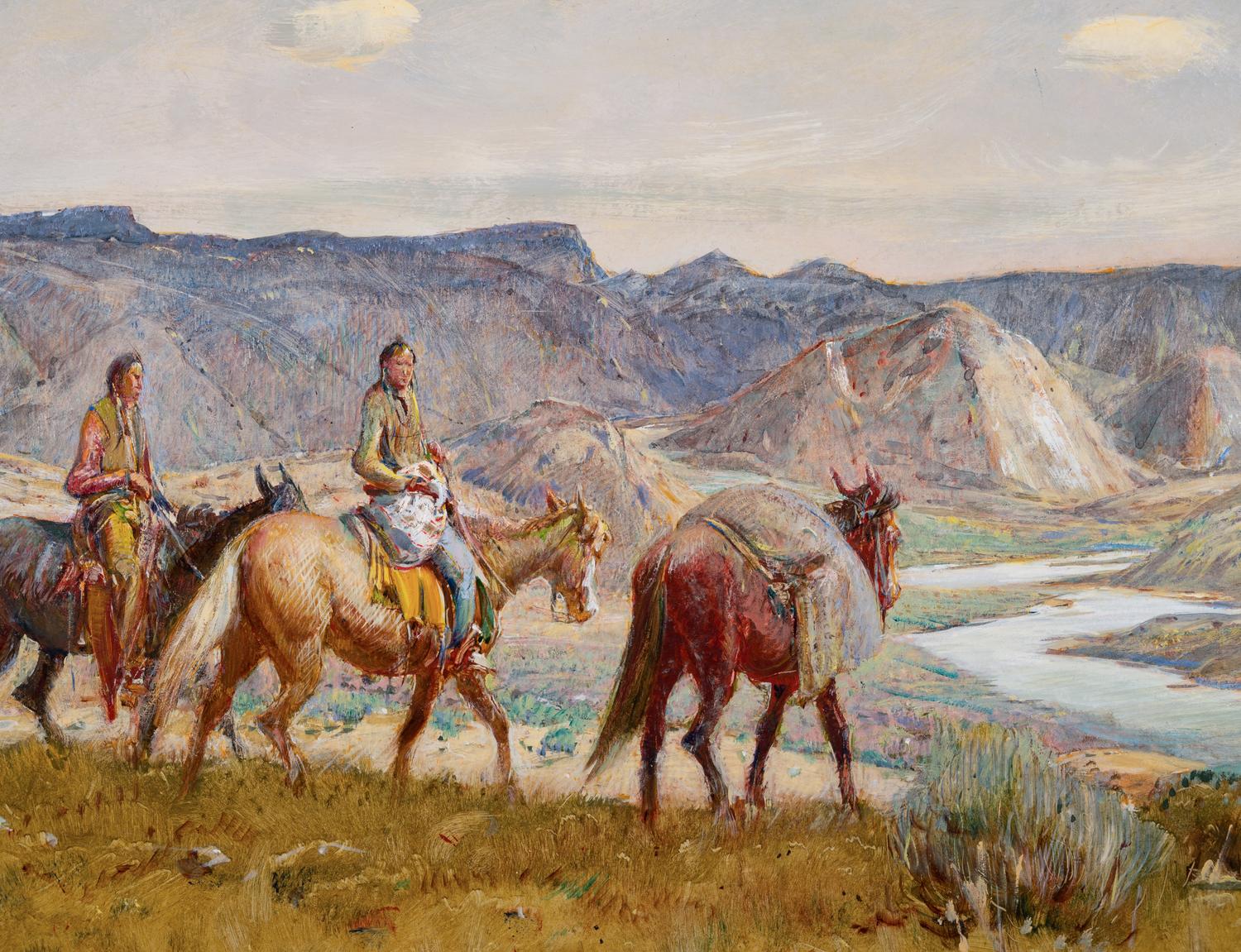 Riders on Horseback, 1949-50