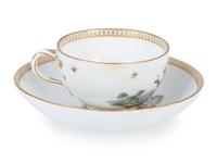 A Meissen Marcolini Period Porcelain Teacup and Undertray — 18TH CENTURY