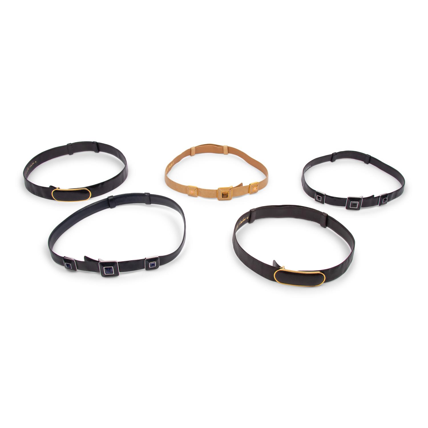 Judith Leiber, Five Belts